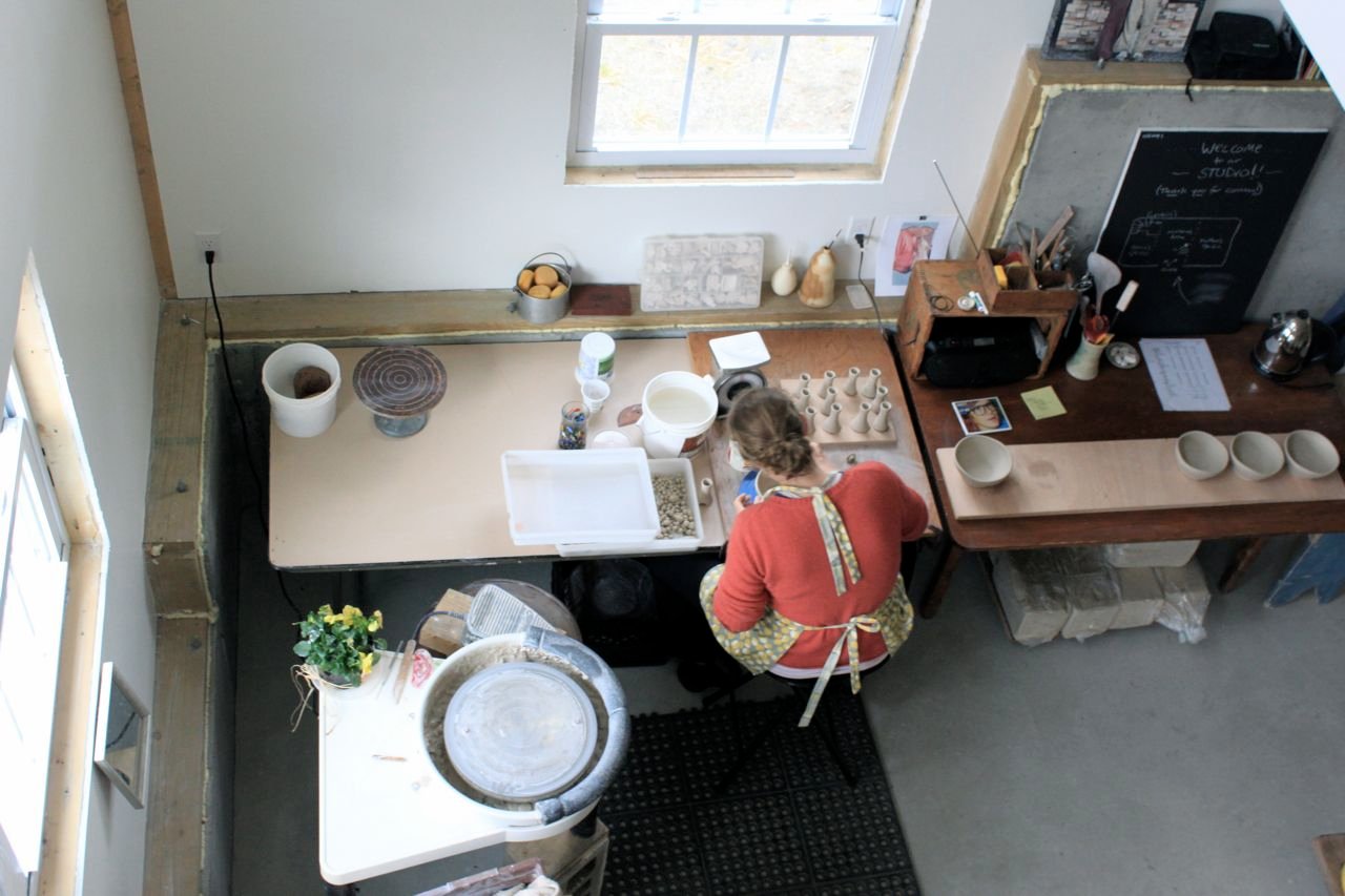 Becca's studio space